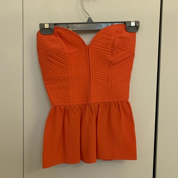 Parker Dita Silk Bustier Top - Picture 3 of 5